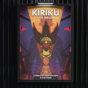 Cartel A3 Kirikú y la bruja